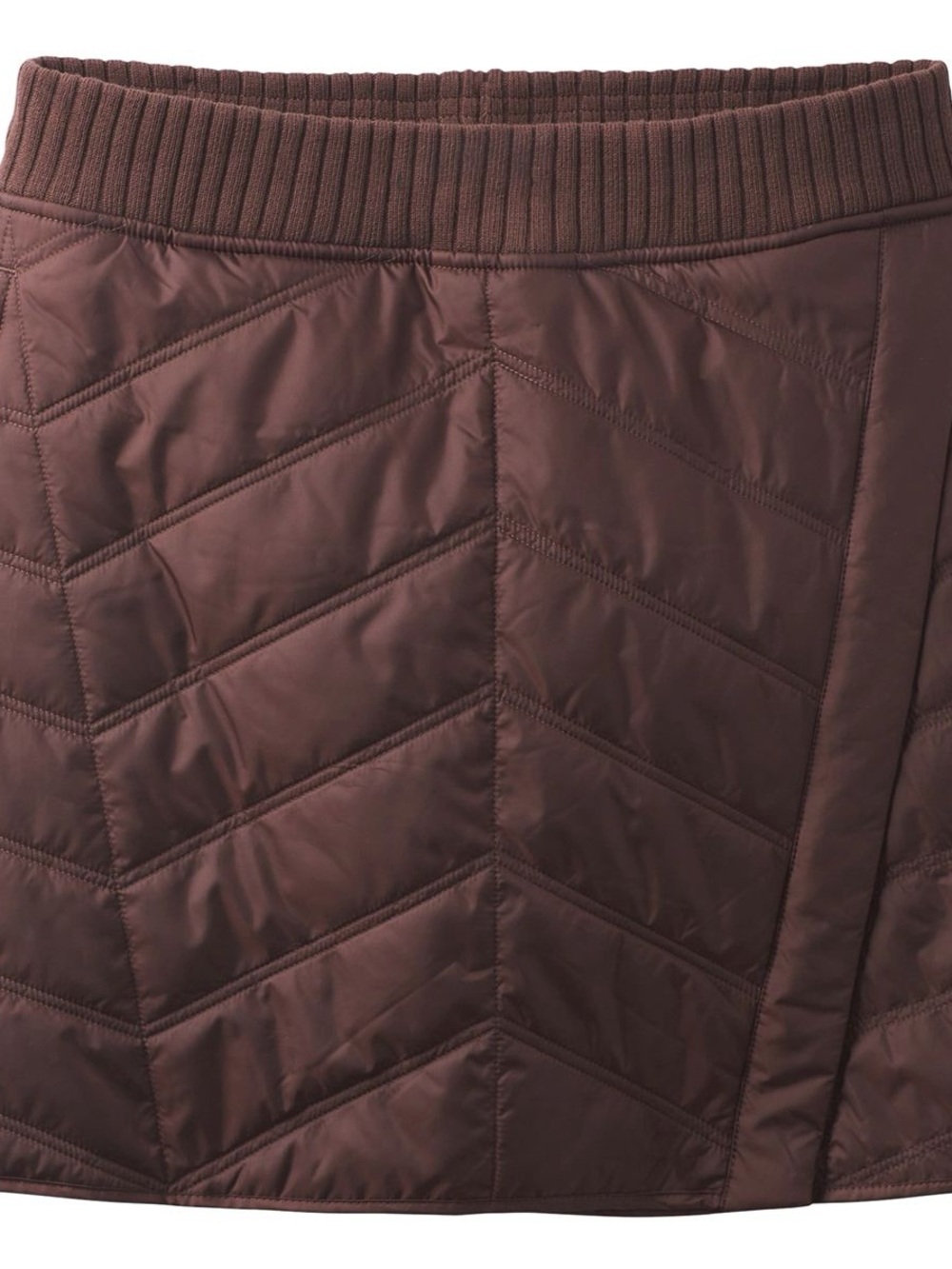 Prana Diva Wrap Skirt Wedged Wood Quilted Mini Size XS - Picture 3 of 14